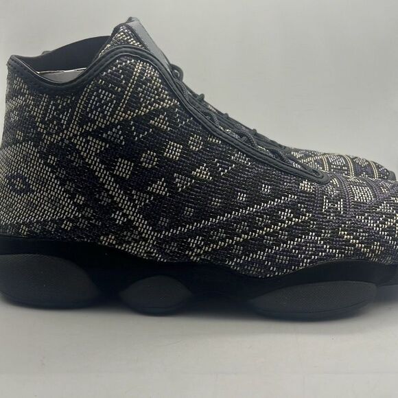 JORDAN HORIZON BHM 2016 BLACK/PURPLE STEEL-LIGHT CHARCOAL 822333 022 NWB‎ Men 11 - Picture 1 of 14